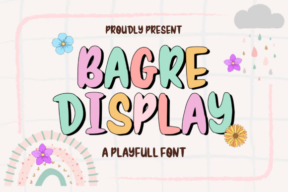 Bagre: The Bold Display Font for Playful Branding