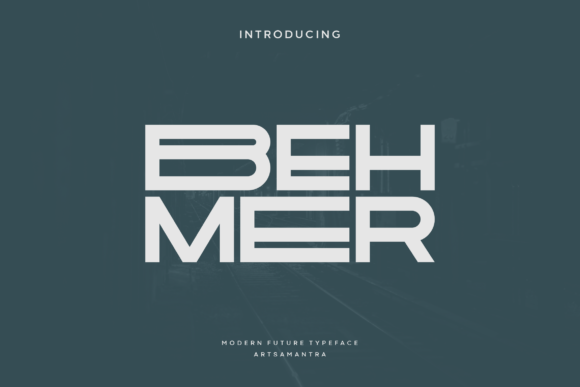 Behmer: A Unique Display Font for Handmade Branding