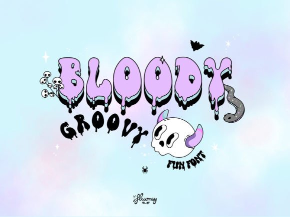 Bloody Groovy: The Spooky Display Font for Halloween Campaigns
