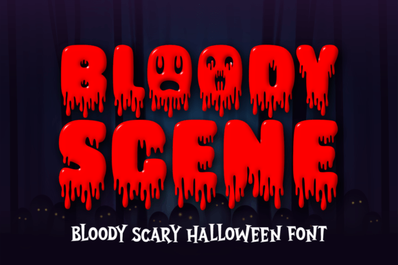 Bloody Scene Typeface: The Ultimate Halloween Display Font for Viral Campaigns