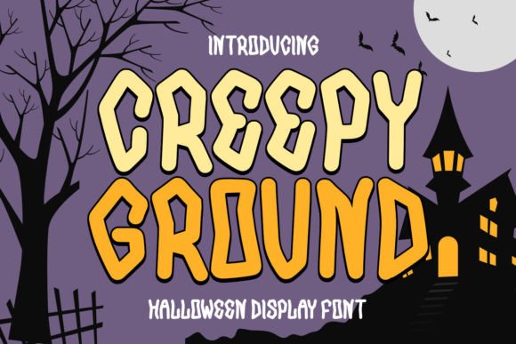 Creepy Ground Typeface: A Web Designer’s Take on Spooky Display Fonts