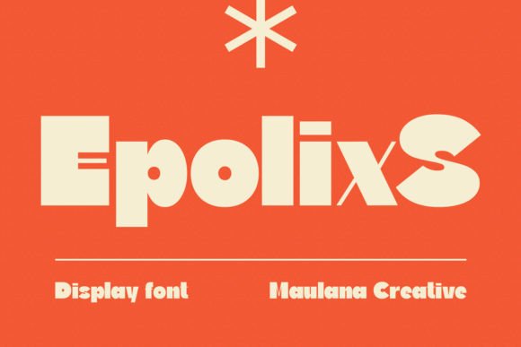 Epolixs: A Unique Display Font for Elevated Brand Identity