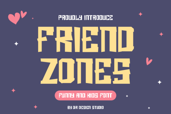 Friend Zones Typeface Review: A Quirky Display Font for Editorial Design