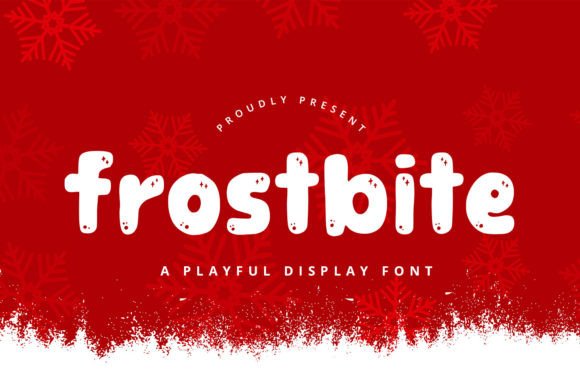 Frostbite: The Cute Display Font for Playful Brand Identity