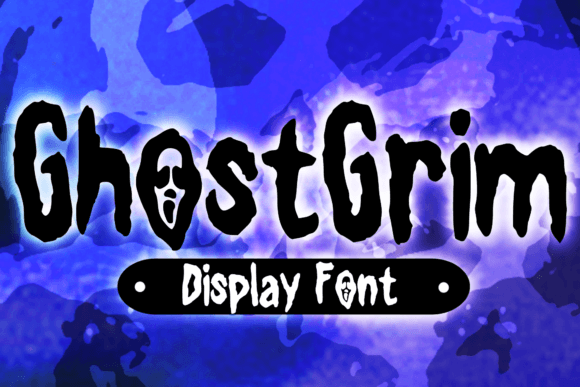 Ghost Grim Typeface Review for Halloween Merch