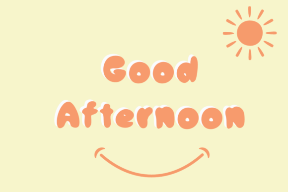Good Afternoon Typeface for Modern Digital Branding