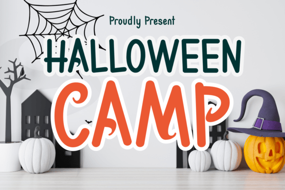 Halloween Camp: The Spooky Yet Simple Typeface for Seasonal Branding
