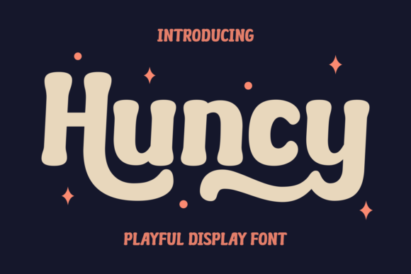 Huncy: The Cute and Quirky Display Font for Joyful Branding