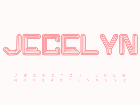 Jecelyn: A Unique Display Font for Elevated Editorial Design