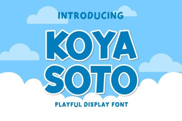 Koya Soto: The Playful Display Font for Memorable Branding