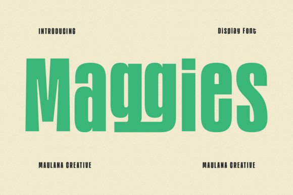 Maggies: The Modern Condensed Sans Display Font for Bold Campaigns