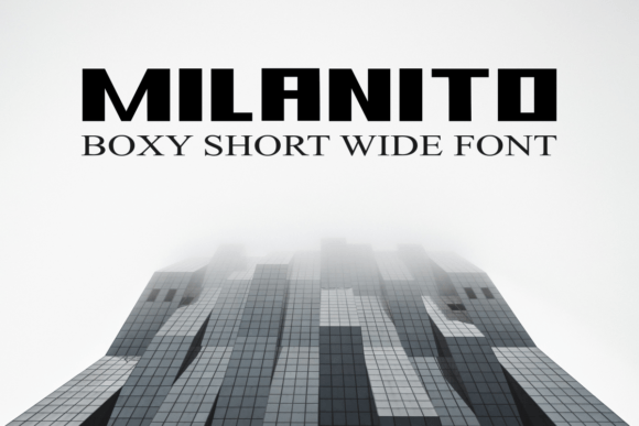 Milanito: The Bold Display Font for Polished Brand Identity