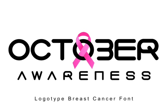 October Awareness Typeface for Clean Brand Identity