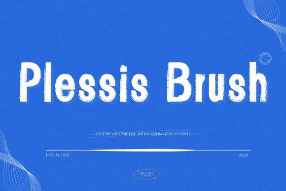 Plessis Brush: The Display Font for Scroll-Stopping Visuals