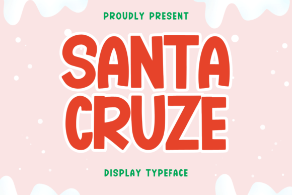 Santa Cruze Display Font for Editorial Design