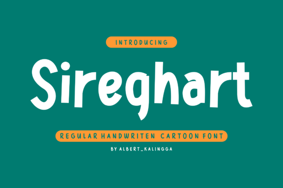 Sireghart: The Quirky Display Font for Standout Campaigns