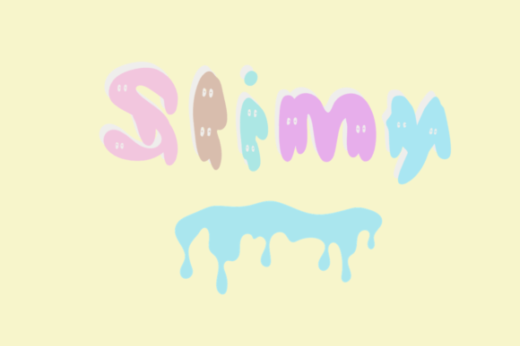 Slimy: The Perfect Halloween Display Font for Small Business Branding