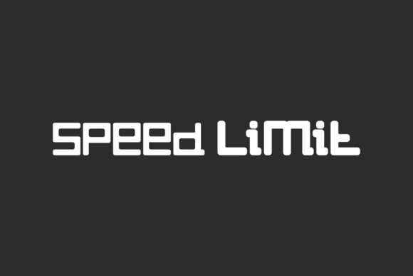 Speed Limit Font: High-Energy Display Typography for Digital Brands