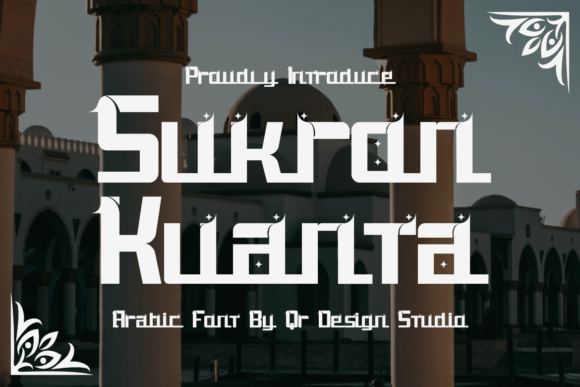 Sukron Kuanta: A Whimsical Display Font for Editorial Design
