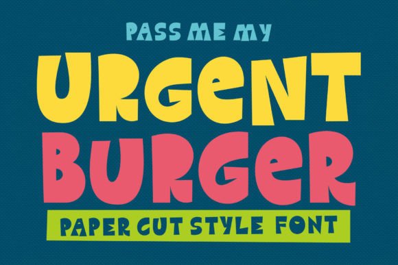 Urgent Burger Display Font for Modern Web Design